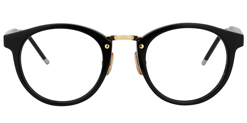 Round Black Glasses | Zeelool Eyewear0