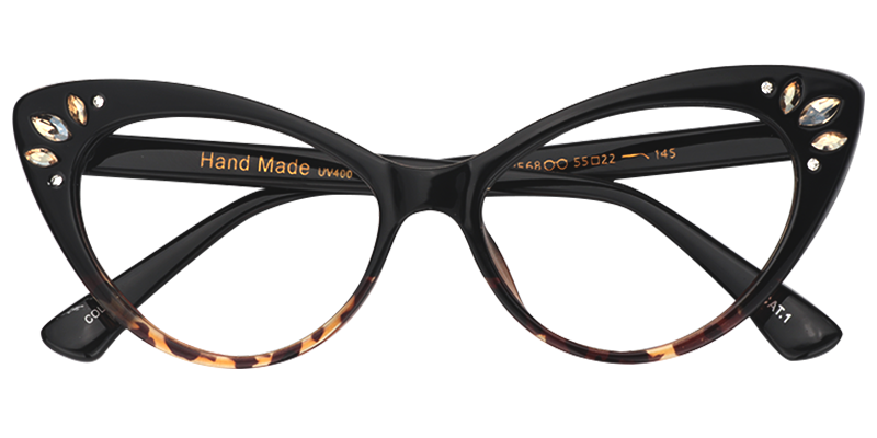 Cat Eye Tortoise Glasses1