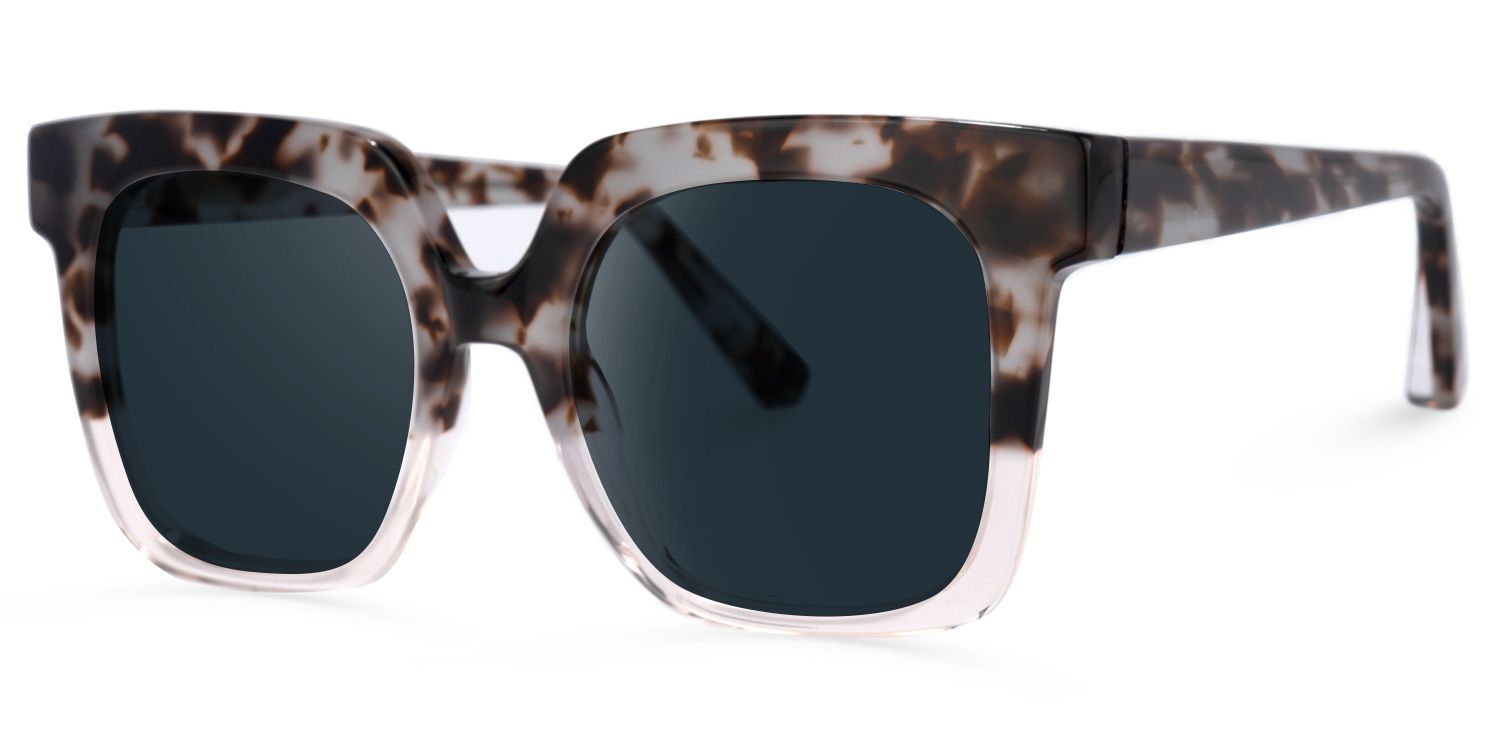 Dexter Square Light-Tortoise Sunglasses for Women & Men | ZEELOOL1