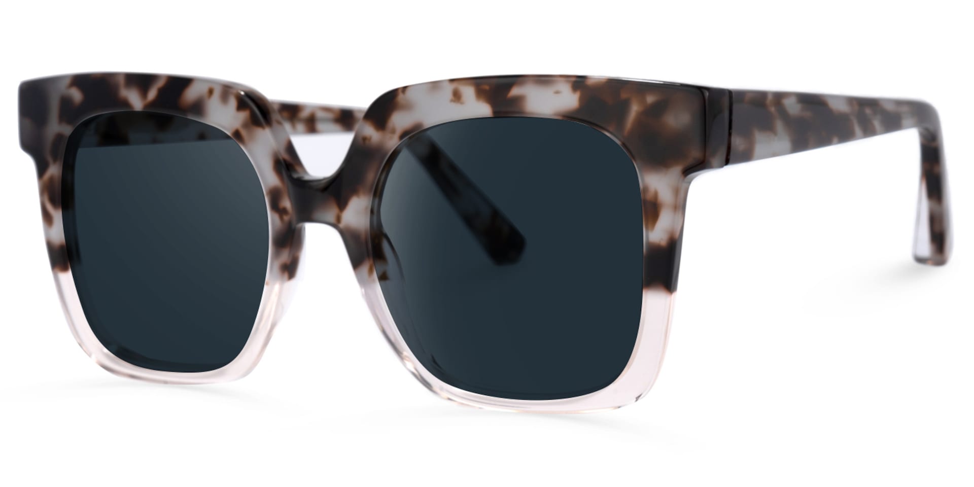 Dexter Square Light-Tortoise Sunglasses | Zeelool Glasses1