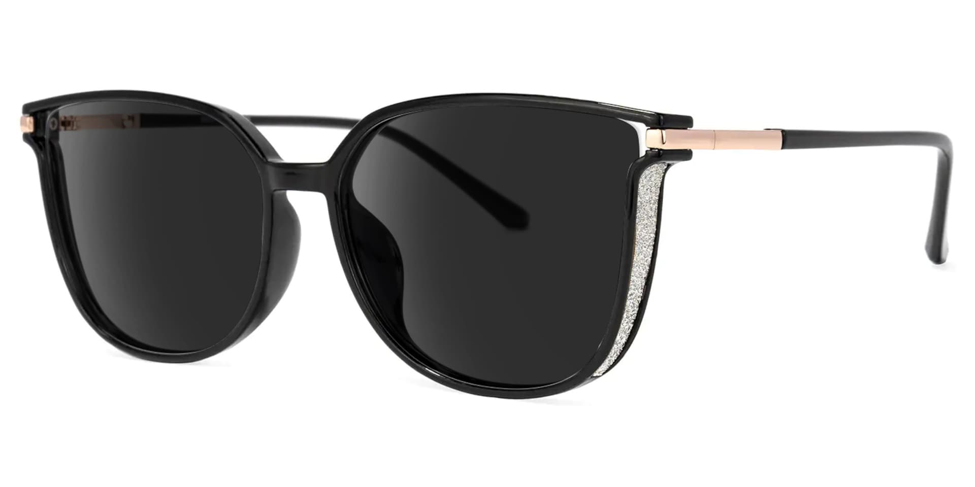 Rodz Square Black Sunglasses | Zeelool Glasses1