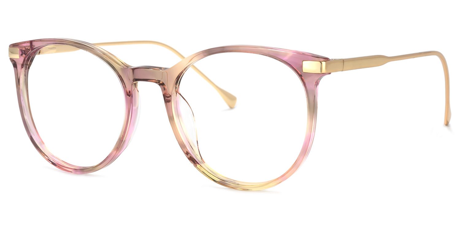 Lenid Round Multicolor Eyeglasses and Thin Frames1