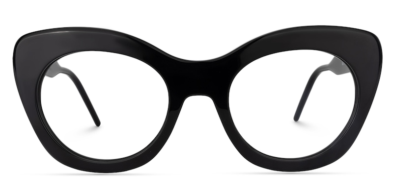 Cat-eye Black Glasses | Zeelool Glasses0