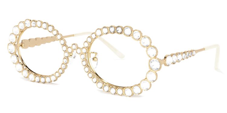 Luheiden Oval Gold Glasses