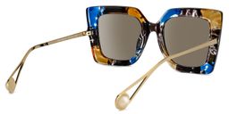 Qatar Square Blue/Black Sunglasses3