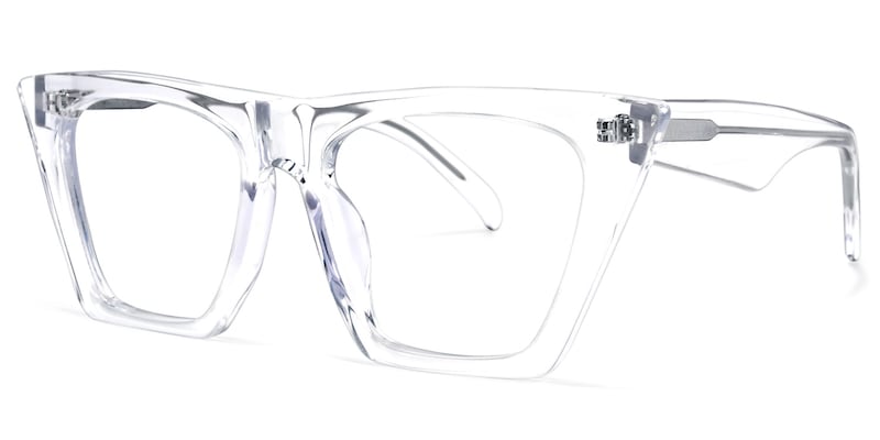 Cecile Cat Eye Crystal Glasses | Zeelool Glasses1