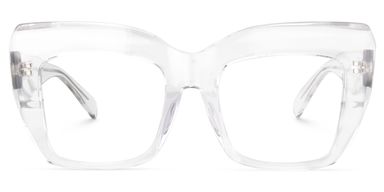 Charmaine Cat Eye Clear Glasses
