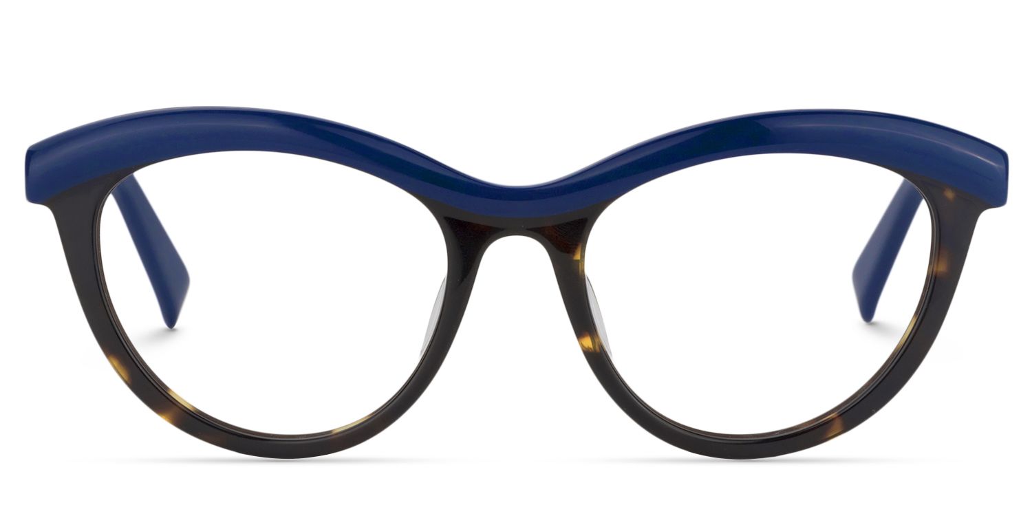 Cat Eye Blue Glasses | Zeelool Glasses0
