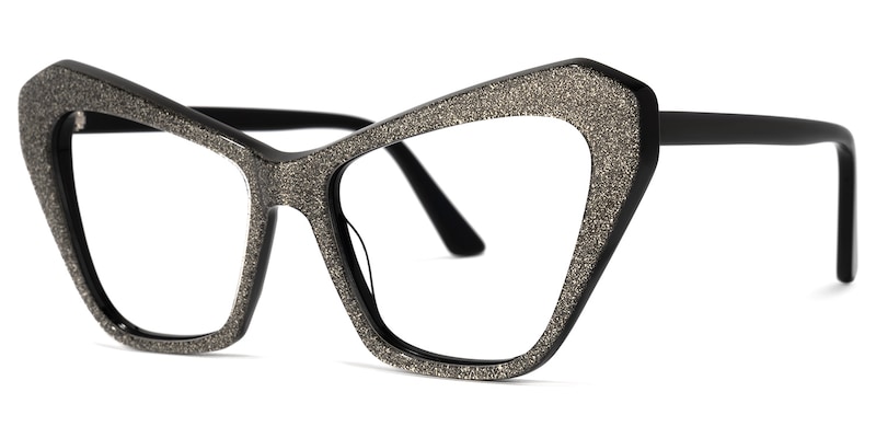 Benita Cateye Black Glasses | Zeelool Glasses1