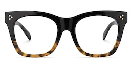 Tandy Rectangle Tortoise Glasses0