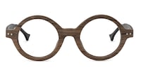 Christina Round Wood Glasses0