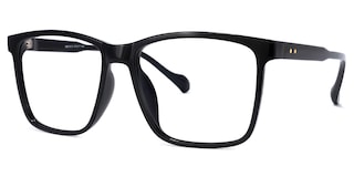 Burgos Square Black Glasses1