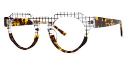 Karla Geometric Tortoise Glasses1