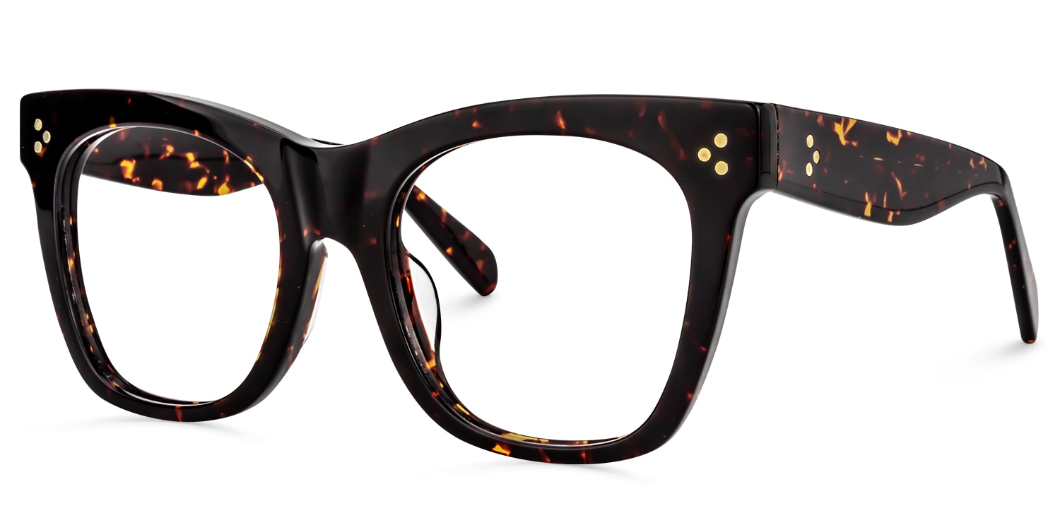 Gordon Rectangle Tortoise Glasses2