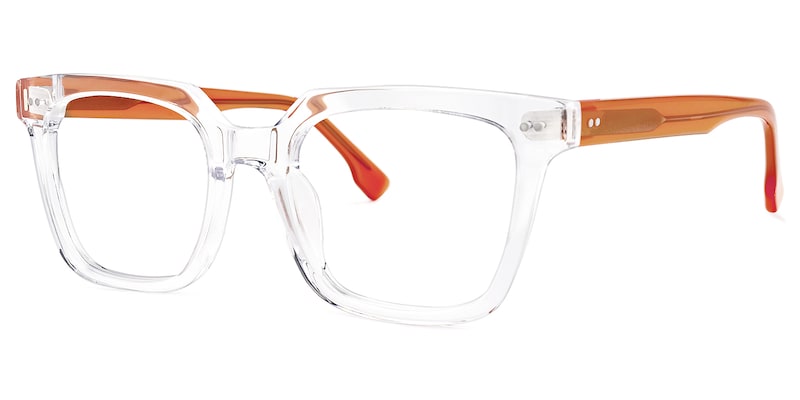 Minion Square Crystal Glasses | Zeelool Glasses1