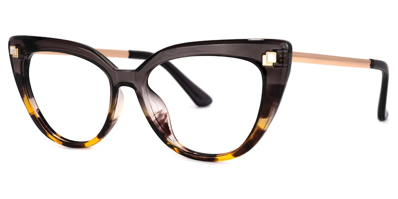 Mendoza Cateye Gray Glasses | Zeelool Glasses1