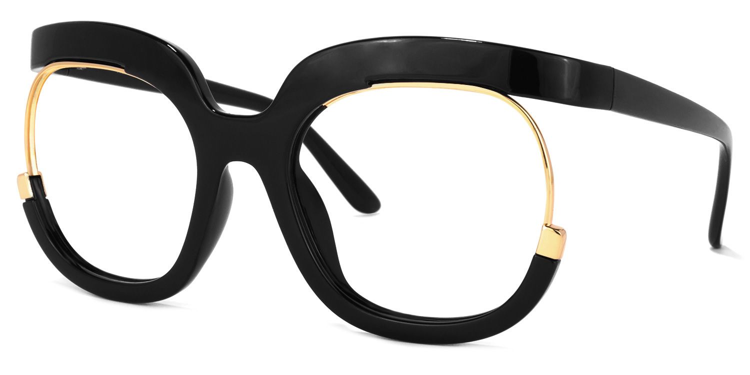 Darice Round Black Glasses | ZEELOOL Canada1