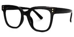 Oquendo Square Black Glasses1