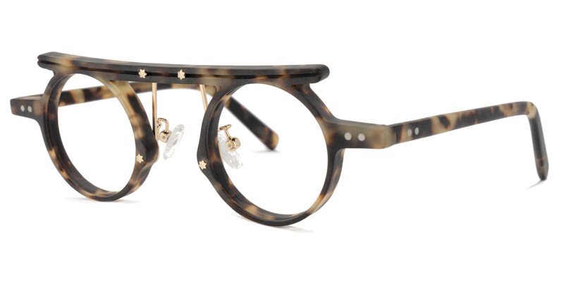 Ogundeji Round Tortoise Glasses | Zeelool Glasses1