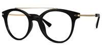 Luisa Round Black Glasses1