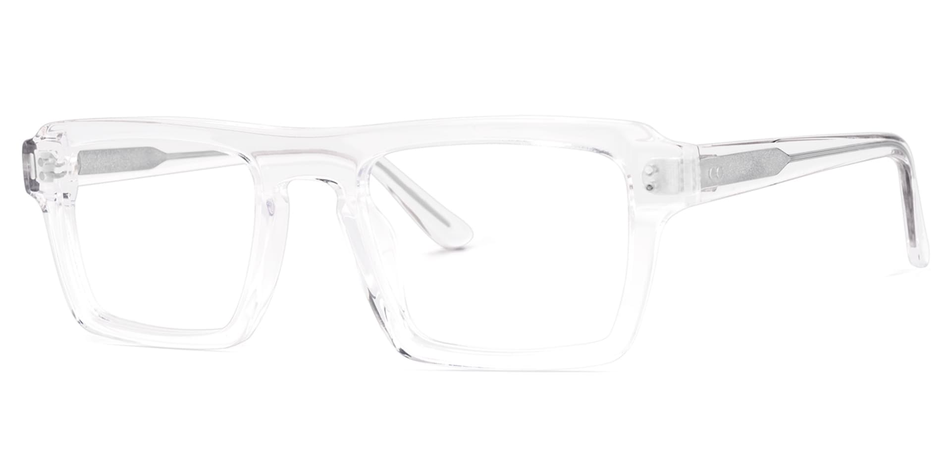 Muldrew Square Crystal Glasses | Zeelool Glasses1