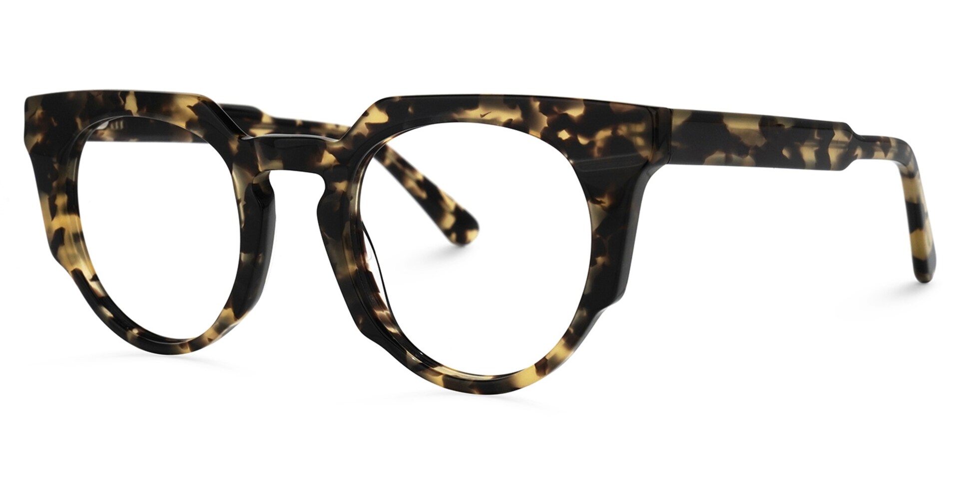 Jenkins Geometric Tortoise Glasses | Zeelool Glasses1