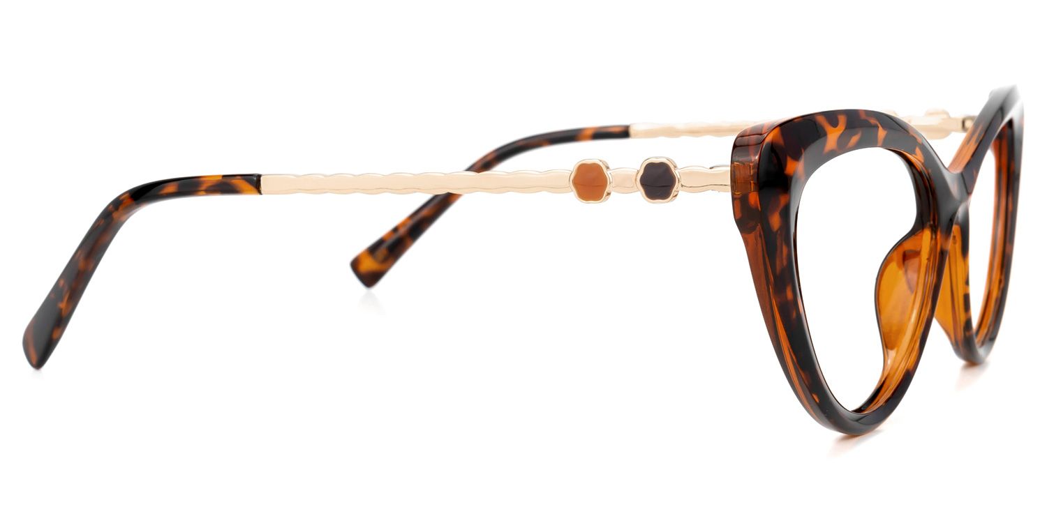 Bender Cateye Tortoise Glasses | Zeelool Glasses2