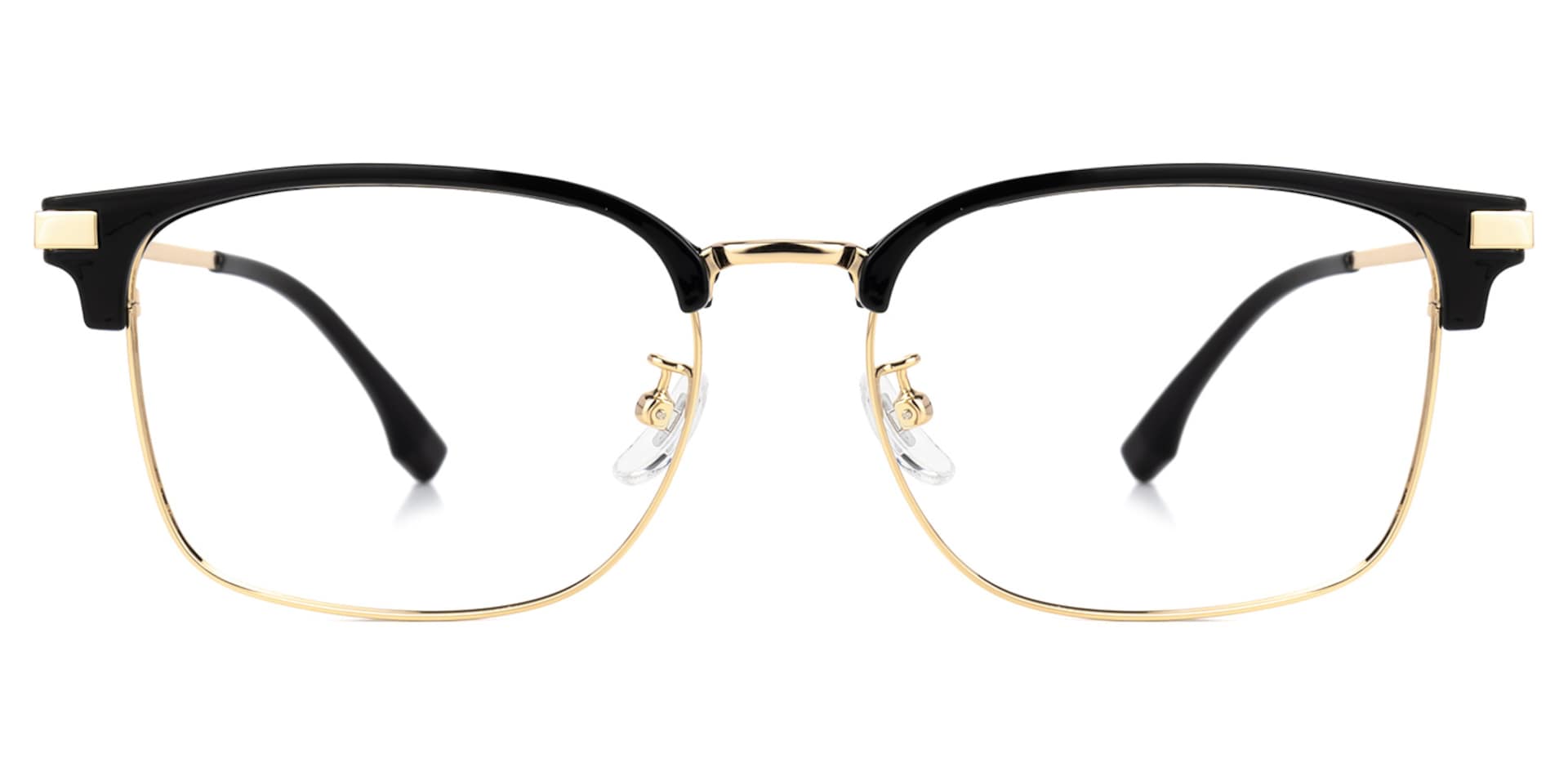 Turkessa Browline Gold Glasses | Zeelool Glasses0