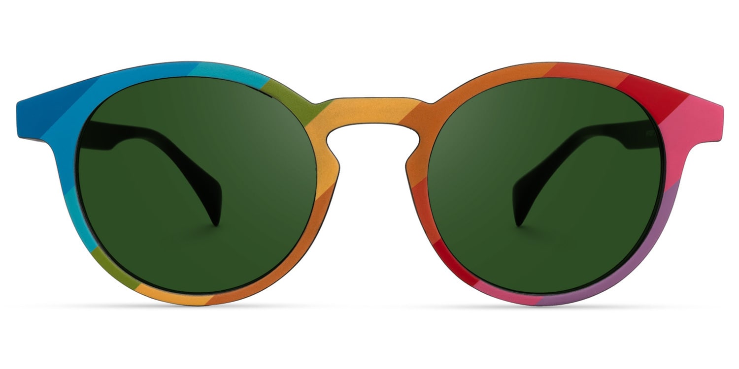 Judsy Round Black Glasses | Zeelool Glasses