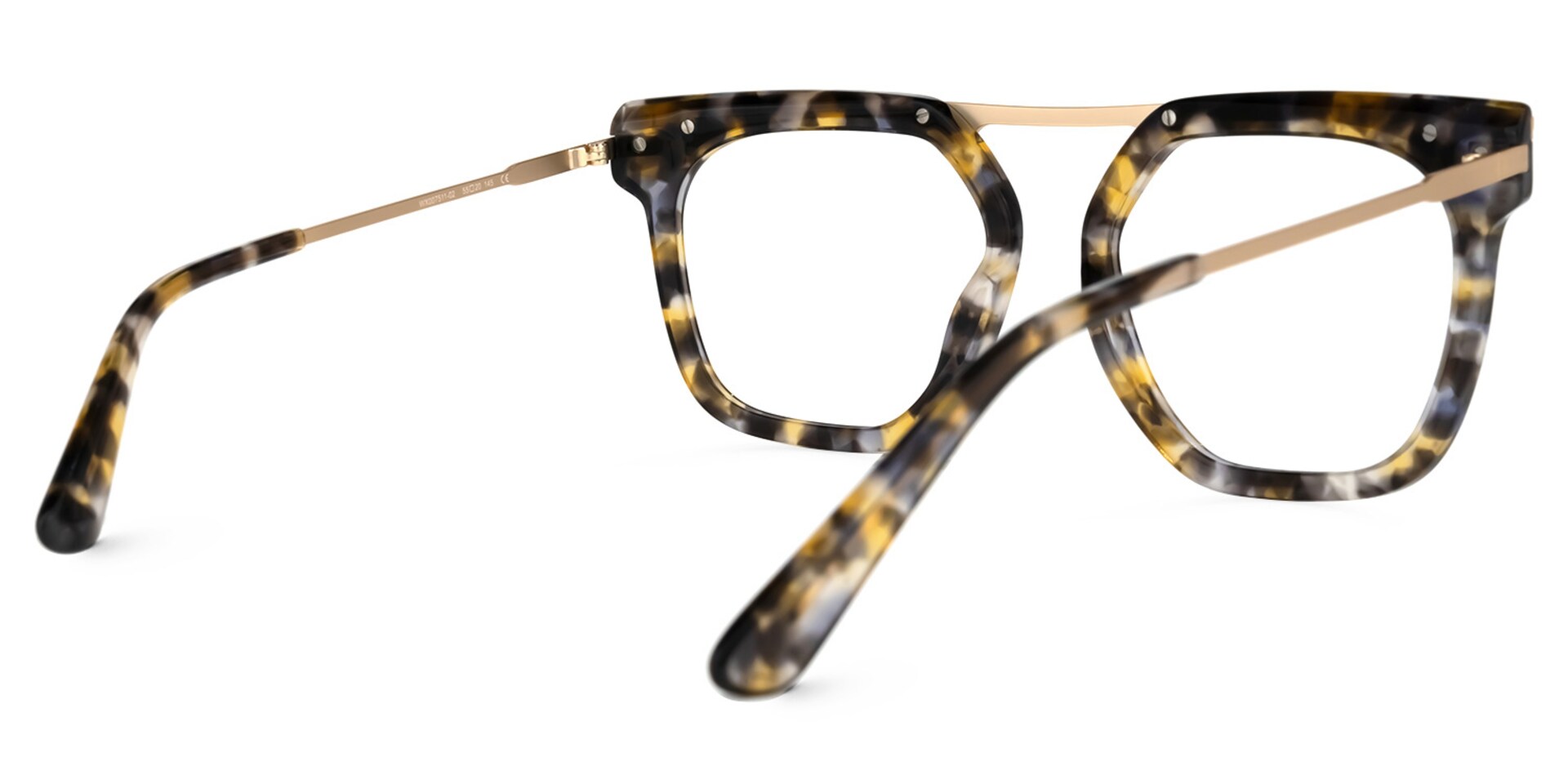 Josefina Square Gray-Tortoise Glasses | Zeelool Glasses3
