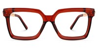 Andino Square Red Glasses0