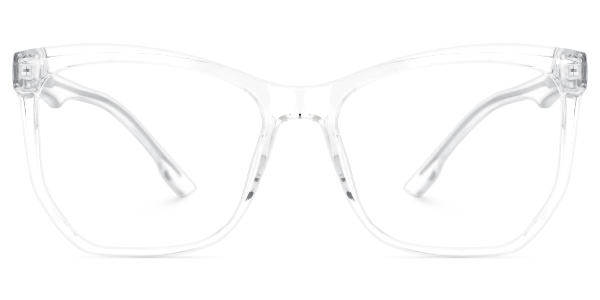 Libby Geometric Crystal Eyeglasses & Glasses Frames0