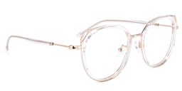 Ofelia Clear Cat eye Glasses2