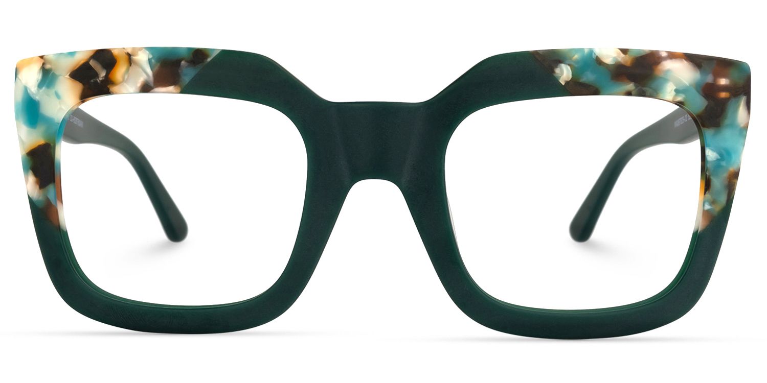 Carrasco Square Green Glasses | ZEELOOL Canada0