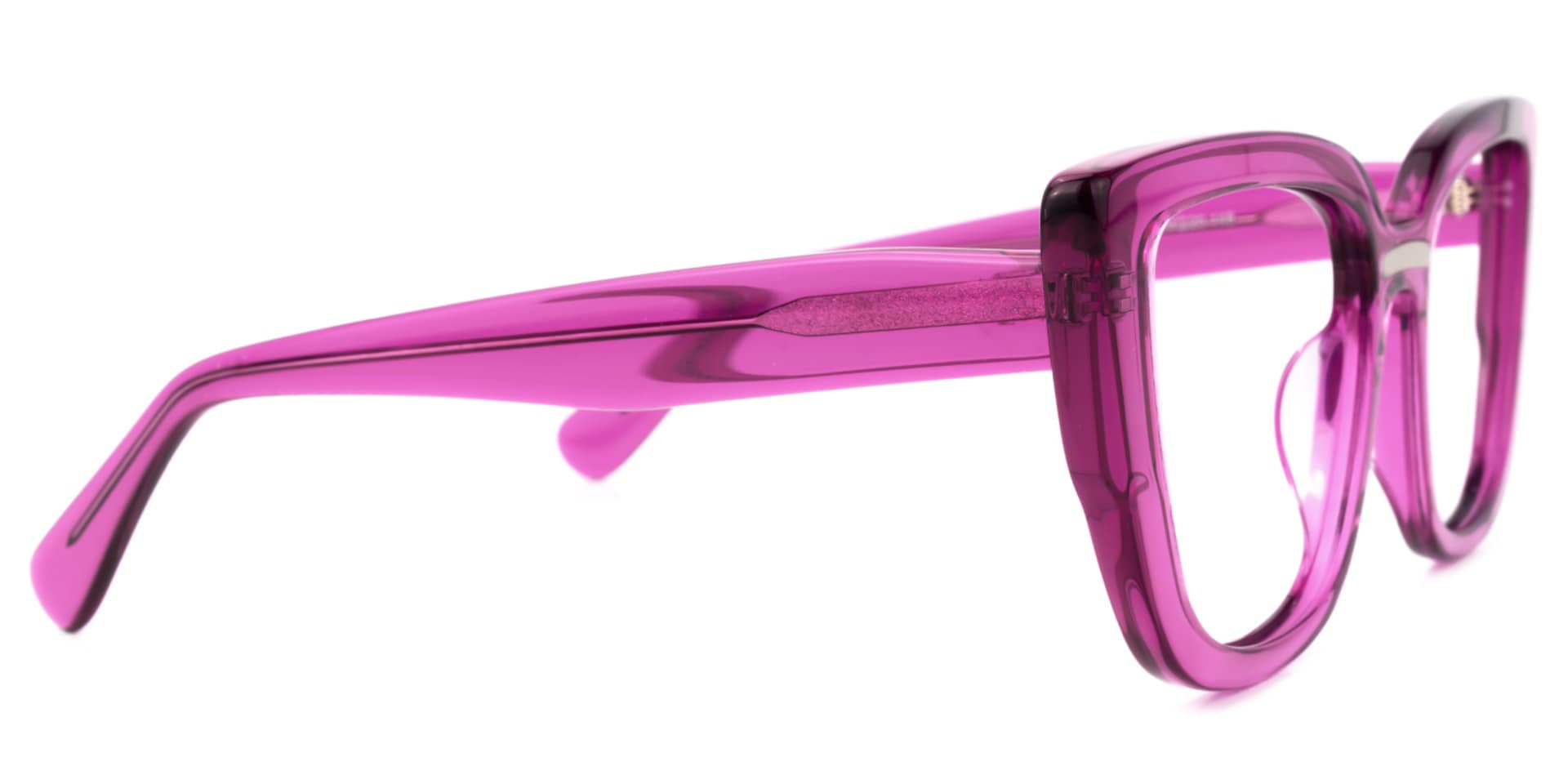 Peggy Cateye Purple Glasses | Zeelool Glasses2