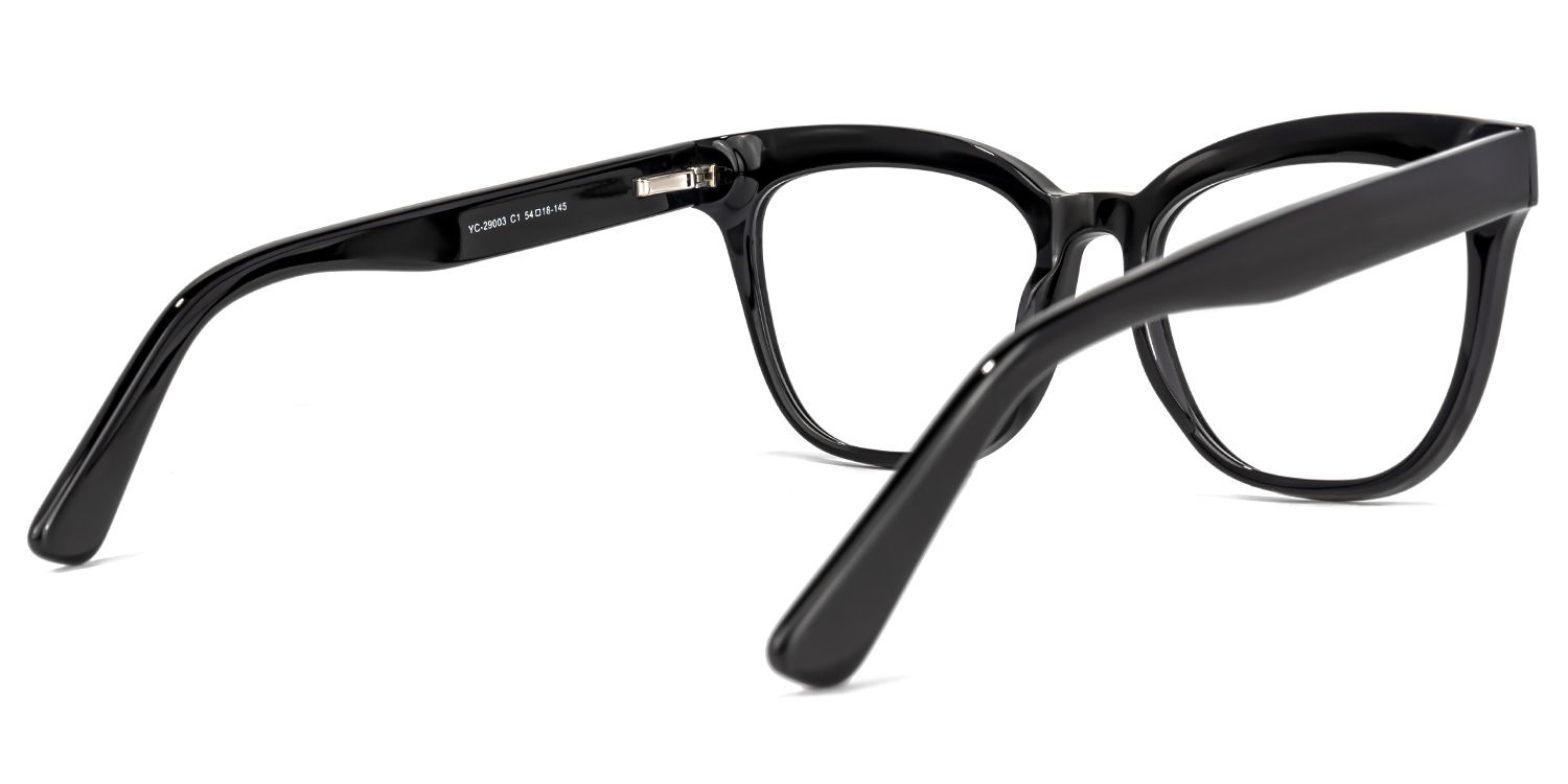 Payne Square Black Glasses | Zeelool Glasses3