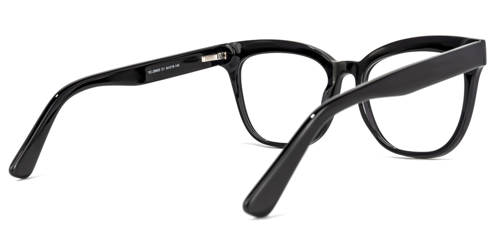 Payne Square Black Glasses | Zeelool Glasses3