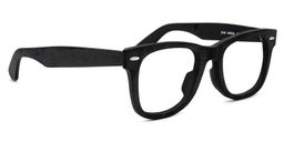 Ernie Square Black Glasses2