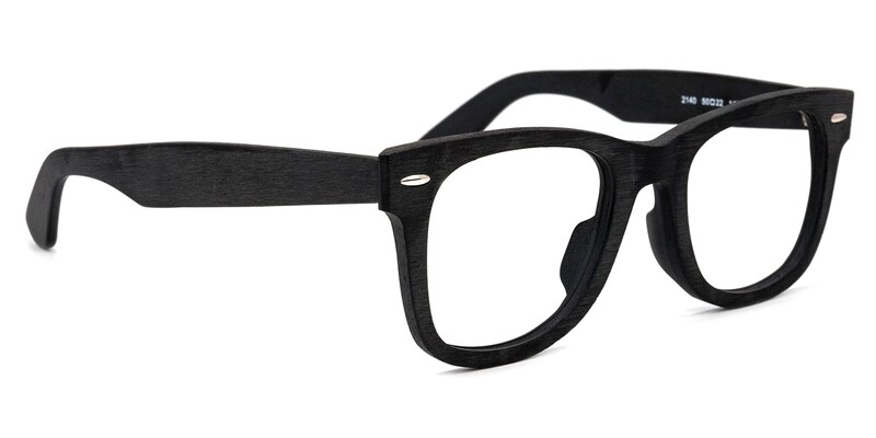 Ernie Square Black Glasses | Zeelool Glasses2