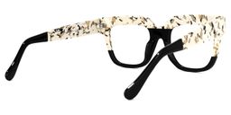 Carolann Square Black Frame Glasses3