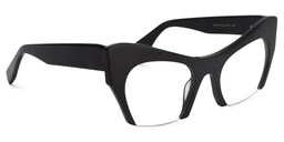 Kyle Cat Eye Black Glasses1