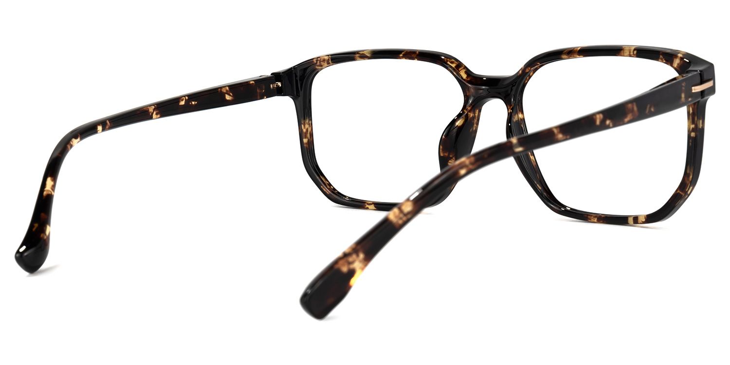 Nakita Square Tortoise Glasses | Zeelool Glasses3