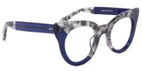 Godwin Cateye Blue Glasses2