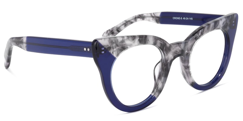 Godwin Cateye Blue Glasses | Zeelool Glasses2
