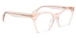 Christine Cat Eye Orange Glasses1