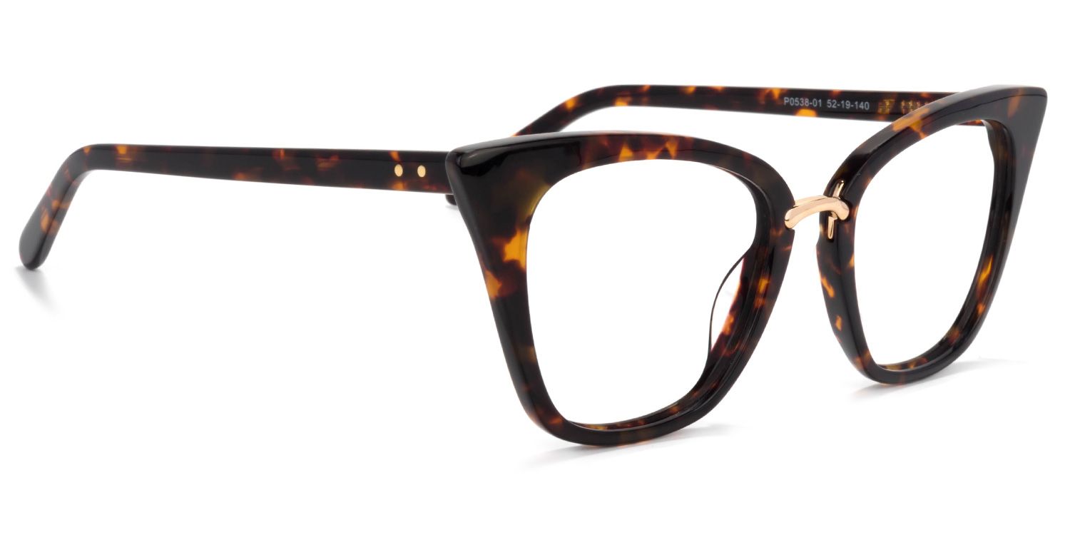 Wanda Cat Eye Tortoise Glasses | Zeelool Glasses1