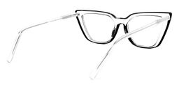 Yosef Cateye Black Glasses3