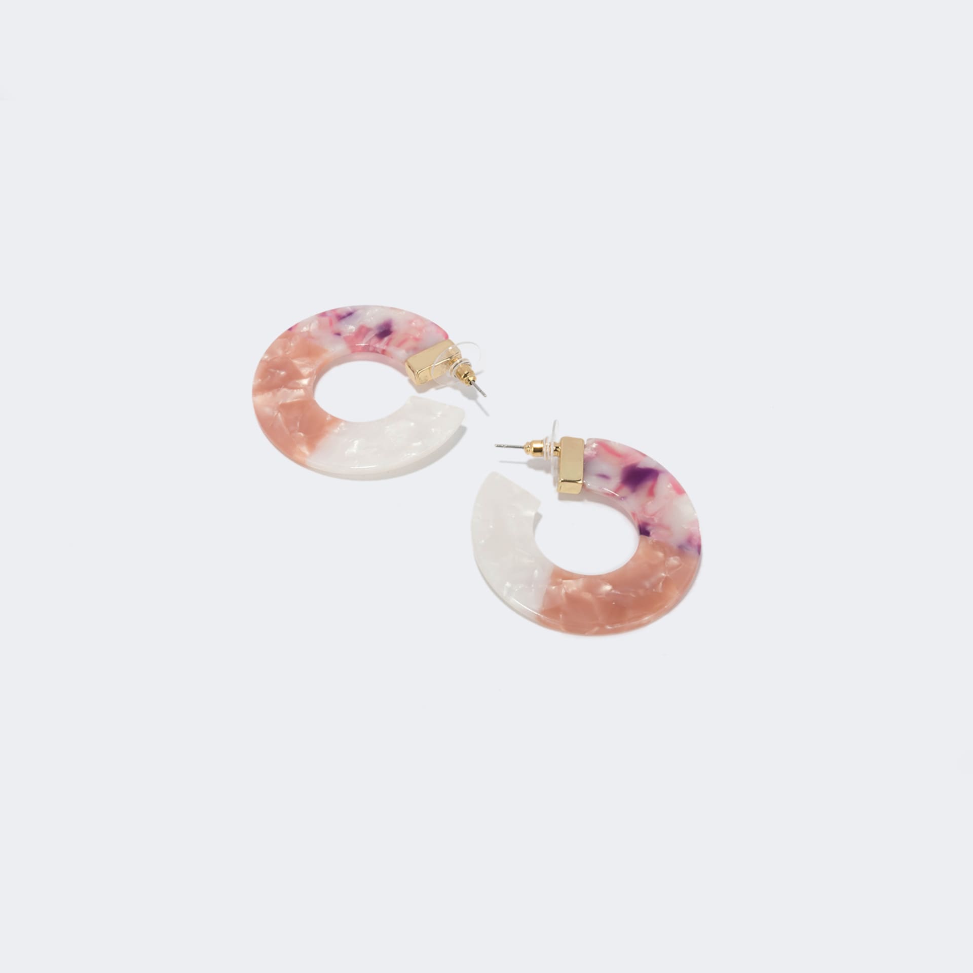 Stylish Multicolor Acetate Earrings | Zeelool Glasses1