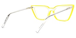 Yosef Cateye Yellow Glasses3