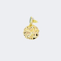 Stylish Hammered Copper Earrings2